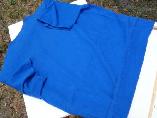Vintage 1990s Blue Detroit Pistons NBA Cotton Nutmeg T-Shirt L