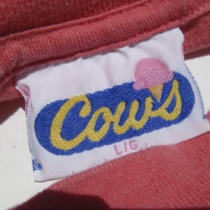 Vintage 1990 Pink Cows of Prince Edward Island T-Shirt L/XL