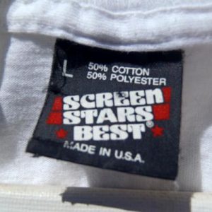 Vintage 1980s White Houston's Hot Tourist T Shirt L