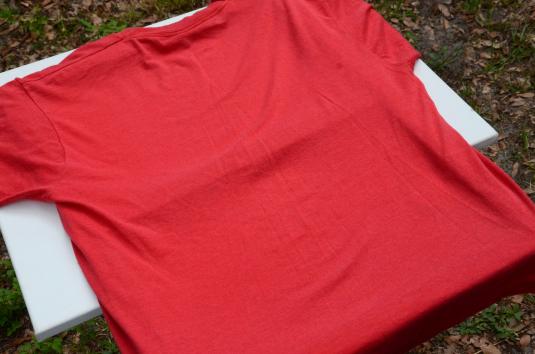 Vintage 1980s Connecticut Red T Shirt by Screen Stars L/XL