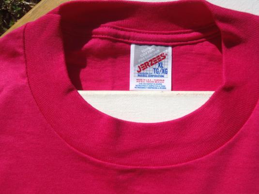 Vintage 1990s Florida Lottery Monopoly Pink Cotton T-Shirt M | Defunkd