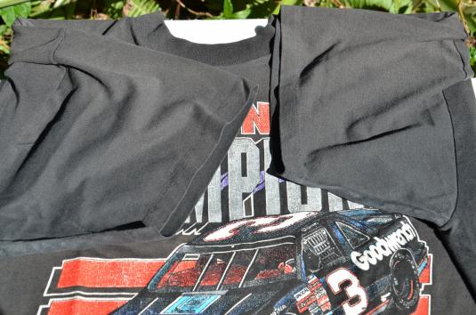 Vintage 1994 Earnhardt “Champions Wear Black” T-Shirt XL