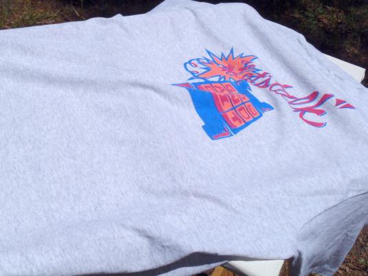 Vintage 1990s Heather Gray Christian Camp T-Shirt XL