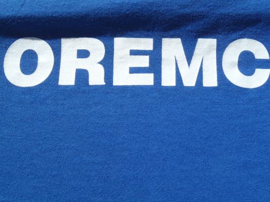 Vintage 1980s OREMC Dodgers Baseball Navy Blue T Shirt