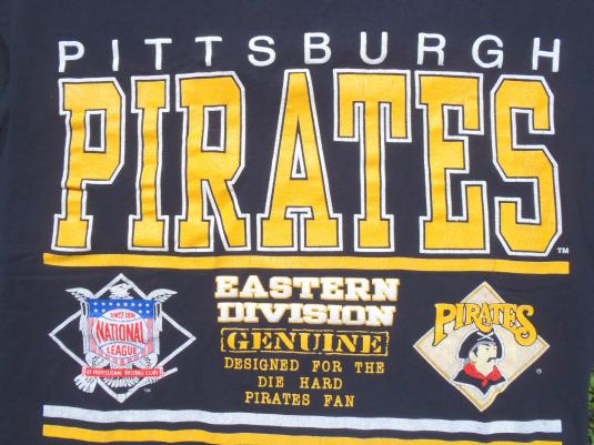 Vintage 1991 Pittsburgh Pirates Black MLB T-Shirt XL