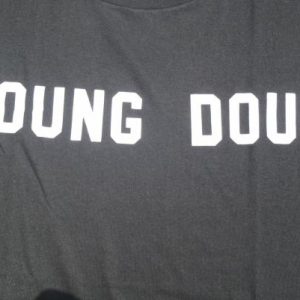 Vintage 1980s Black Young Doug T-Shirt XXL