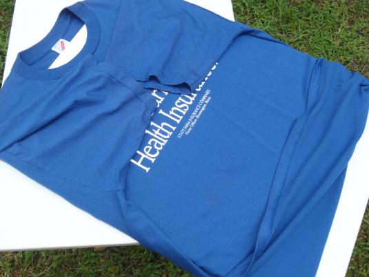 Vintage 1990s State Farm Health Insurance Blue T-Shirt XL