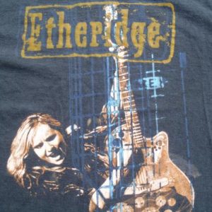 Vintage 1993 Melissa Etheridge Tour Black Cotton T Shirt L