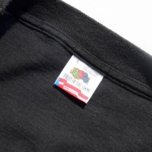 Vintage 1990s Larry Crane Band Black Cotton T ShirtL