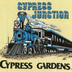Vintage 1980s Cypress Gardens Winter Haven Souvenir T-Shirt