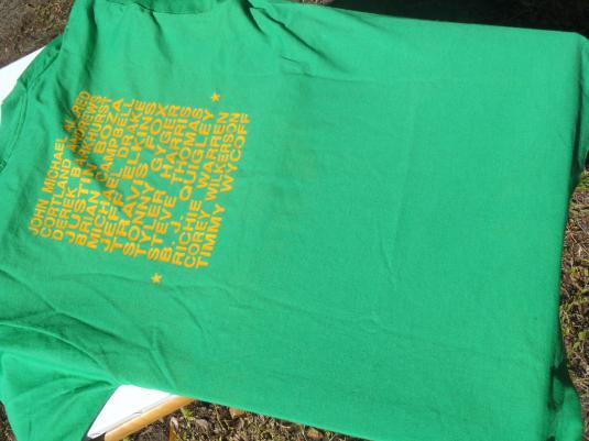 Vintage 1980s Green Forest Hills Pinto League Tampa FL T-Shirt L