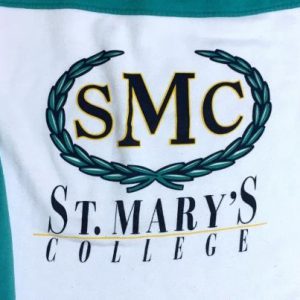 Vintage 1980s Oversized St. Mary's College Sweat Shirt XL