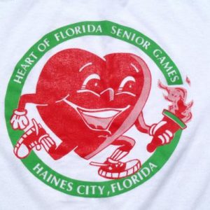 Vintage 1990s Heart of Florida Senior Games T-Shirt XXL