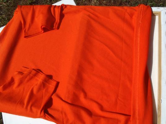 Vintage 1990s Tiger Cub Scouts Orange Ringer T-Shirt M