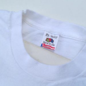 Vintage 1980s White Princeton Review Testing T-Shirt XL