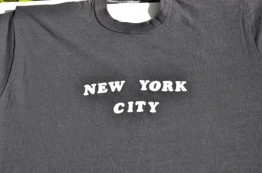 1970s New York City Puffy Letter Souvenir Vintage T-Shirt