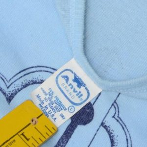 Vintage 1970s Dallas Texas Light Blue Tourist T ShirtS/M