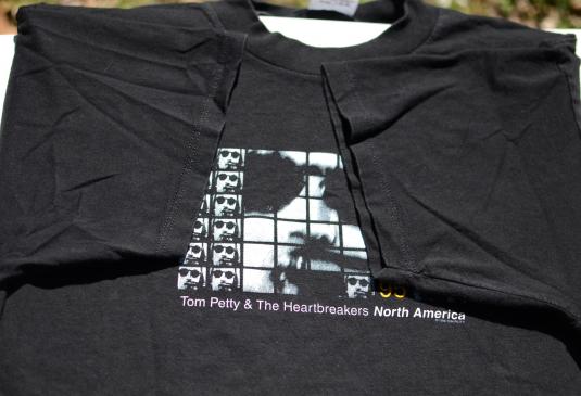 Vintage 1995 Tom Petty Concert Tour Black T Shirt XL
