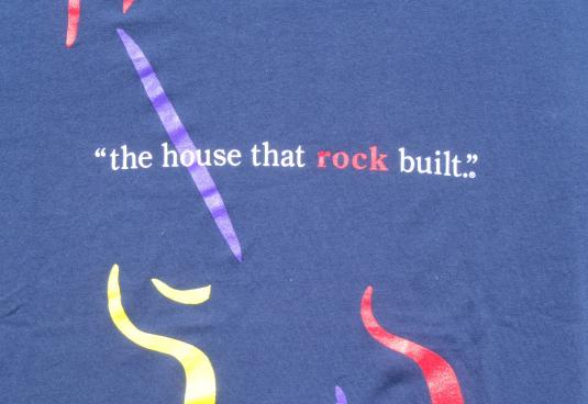 Vintage 1998 Rock and Roll Hall of Fame Blue T Shirt L