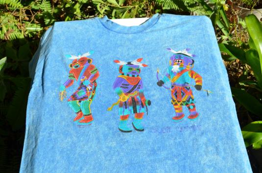 1990s Grand Canyon Kachina Dolls Souvenir Vintage T-Shirt