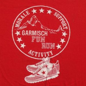 Vintage 1980s Garmisch Fun Run T-Shirt L