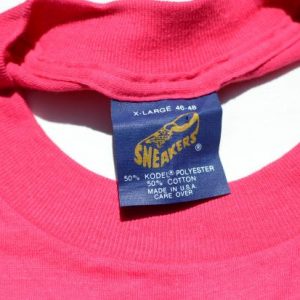 Vintage 1980s Florida Seagulls Fuchsia Souvenir T Shirt L/XL