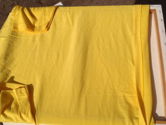 Vintage 1980s Little Switzerland NC Yellow Tourist T-Shirt S