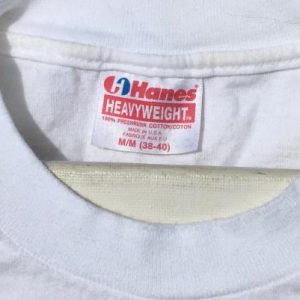 Vintage 1980s Boston Landmarks White Souvenir T-Shirt M