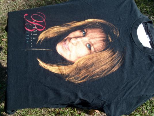 Vintage 1994 Barbara Streisand Concert Tour Cotton T-Shirt