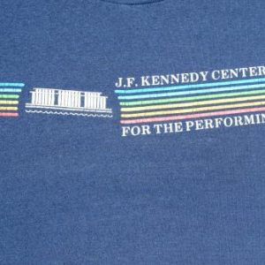 Vintage 1980s Kennedy Center Navy Blue Tourist T ShirtS/M
