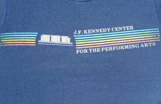 Vintage 1980s Kennedy Center Navy Blue Tourist T ShirtS/M