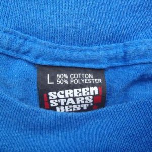Vintage 1980s Blue Soroptomist Volunteer Org T Shirt L