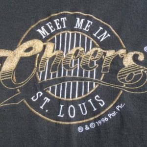 Vintage 1996 Cheers St. Louis Souvenir T Shirt L