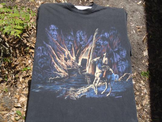 Vintage 1990s Ghosts of the West T Shirt L