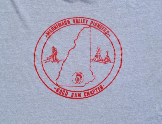 Vintage 1980s Heather Gray Good Sam New Hampshire T Shirt XL