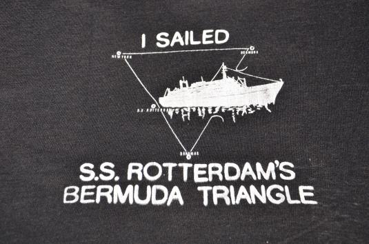 1970s SS Rotterdam Bermuda Triangle Vintage T-Shirt