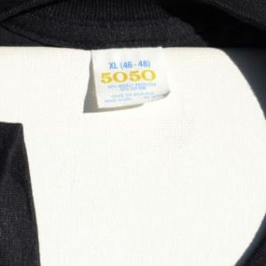 Vintage 1980s Over the Hill Forty Black Novelty T Shirt L/XL