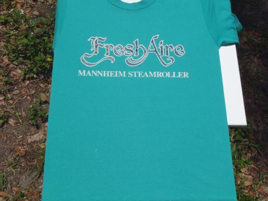 Vintage 1970/80s Mannheim Steamroller Fresh Aire T-Shirt M