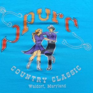 Vintage 1990s Spurs Country Classic Waldorf MD T-Shirt S