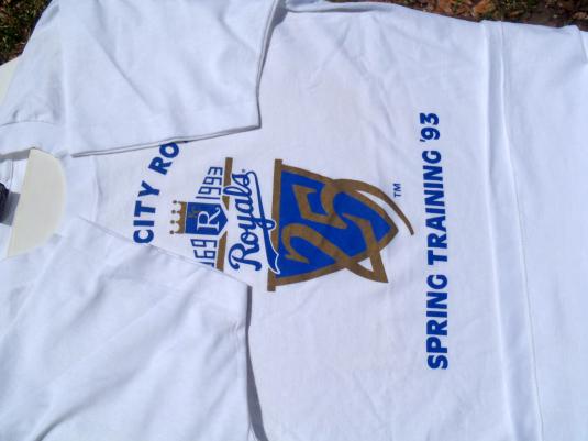 Vintage 1990s Kansas City Royals Spring Training T-Shirt XL