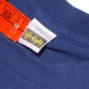 Vintage 1980s Fire Sprinklers Save Lives Blue T-Shirt L