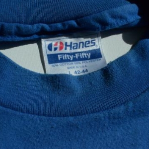 Vintage 1991 Freedom House Family Reunion Blue T-Shirt L