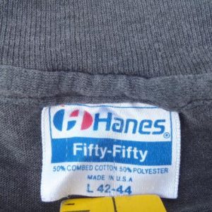Vintage 1987 Bob's Ski-Doo Gray Thin T-Shirt M/L
