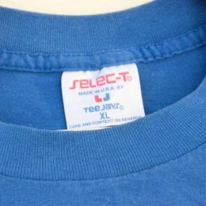 Vintage 1980s Ohio Basketball All Stars Blue T-Shirt XL