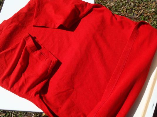 Vintage 1980s OSU Lady Buckeyes Basketball Red T Shirt XXL