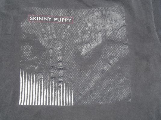 Vintage 1990s Skinny Puppy Remission EP Gray T-Shirt M