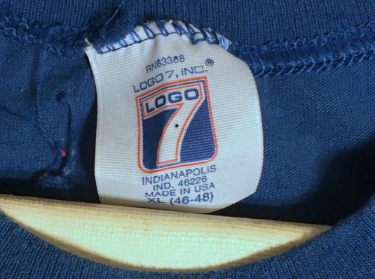 Vintage 1980s Chicago Cubs MLB Blue T-Shirt XL Logo7