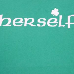Vintage 1980s "Herself" Irish Green T-Shirt L