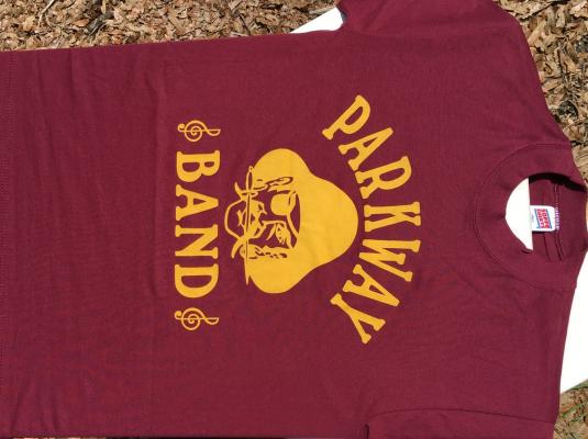 Vintage 1980s Parkway Middle School Pirates Band T-Shirt M