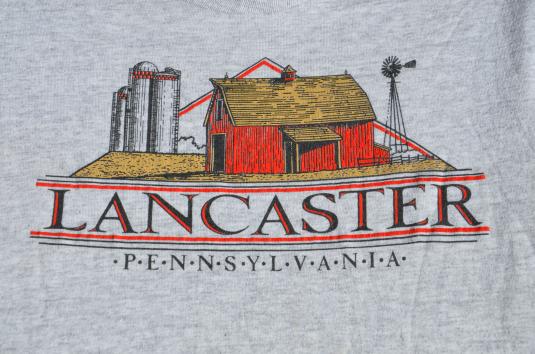 Vintage 1980s Lancaster Pennsylvania T-Shirt XL